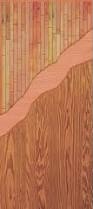 Stave (lumber) core cutaway