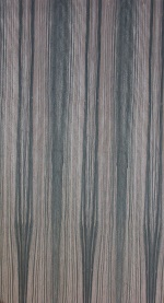Zebra wood veneer door slab